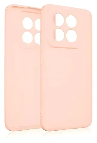 Beline Silicone Case Rose Gold / Zadní kryt / pro Xiaomi 14 Pro / silikonový