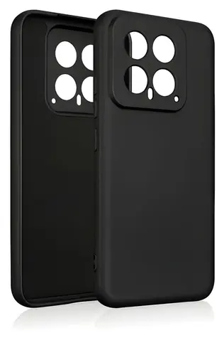 Beline Silicone Case Xiaomi 14 černá / Zadní kryt / silikon