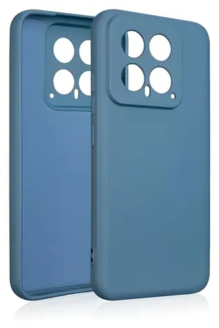 Beline Silicone Case Xiaomi 14 modrá / Zadní kryt / silikon