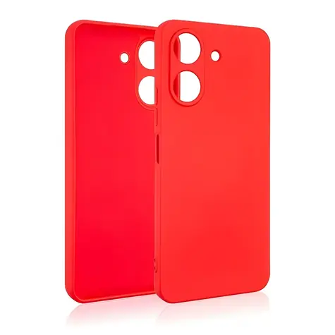 Beline Silicone Case Xiaomi Redmi 13C/POCO C65 červená / Kryt / Silikon
