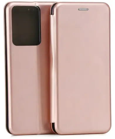 Beline Book Magnetic pouzdro pro Realme 14T růžovozlatá / Pouzdro / Knížkové / Magnetické / Kapsa na kartu