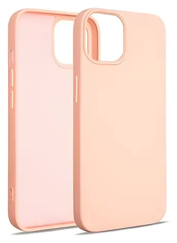 Beline Silicone Case růžovozlatá / Silikonový kryt / Apple iPhone 15 / 6.1