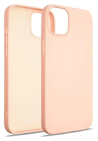 Beline Silicone růžové zlato / Pouzdro / pro Apple iPhone 14 Plus / silikonové