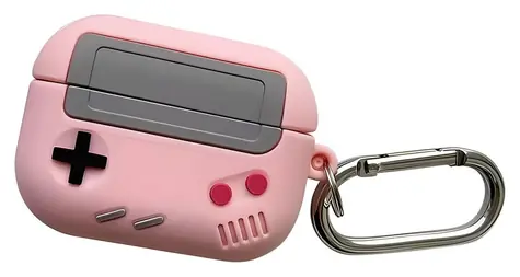 Beline AirPods Gamer Cover růžová / Pouzdro / silikonové / s karabinou / pro AirPods Pro