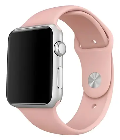 Mercury Silicone Strap Apple Watch 42/44/45 mm růžová / Řemínek / Silikonový