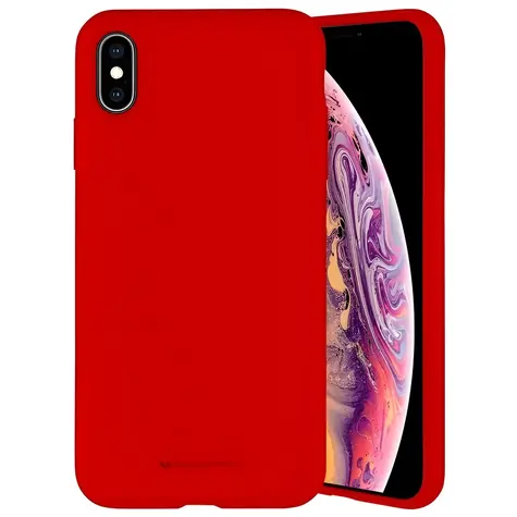 Mercury Silicone červená / Kryt / Apple iPhone 14 Plus / 6,7