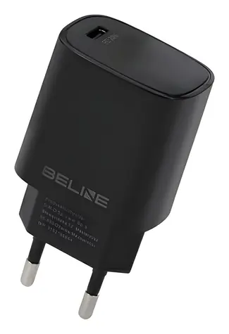 Beline BLNCB20 černá / Síťová nabíječka / USB-C / PD 20W / 100-240V