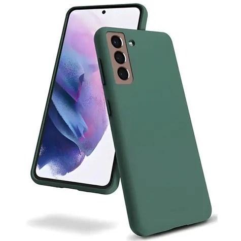 Mercury Silicone zelená / Kryt / Apple iPhone 15 Pro Max / Silikonový