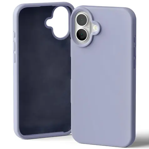 Mercury Silicone levandulová / Pouzdro / Silikonové / Apple iPhone 16 Plus 6,7