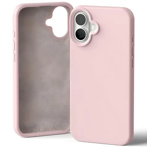 Mercury Silicone růžovo-béžová / Pouzdro / Silikonové / Apple iPhone 16 Plus 6,7