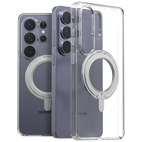 Araree Duple M Stand transparentní / Ochranný kryt / Samsung Galaxy S26 Ultra / MagSafe