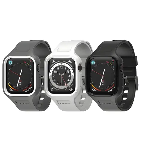 Araree Duple Pro šedá / Kryt s řemínkem / Apple Watch 40/41 mm / TPU/PC