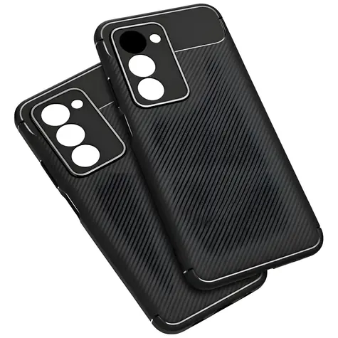Beline Carbon Armor černá / Kryt / Xiaomi Redmi 15 4G / Karbonový design / TPU
