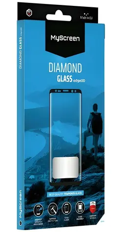 MyScreen Diamond Glass Edge 3D pro Infinix Note 50s černá / Tvrzené sklo / Celoplošné 3D / Tvrdost 9H