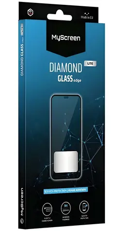 MyScreen Diamond Glass Edge Lite Full Glue pro Honor 400 Lite černá / Tvrzené ochranné sklo / 9H