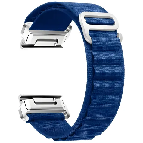 Beline High Mountain Loop tmavě modrá / Řemínek pro Garmin Enduro 3/Instinct 2X Solar / Nylon / 26 mm