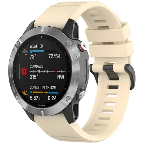 Beline Watch 1 Star Light / Řemínek pro smartwatch / Garmin Fenix 7 Pro/8/Fenix E/Epix Pro Gen2 / 22 mm / silikon