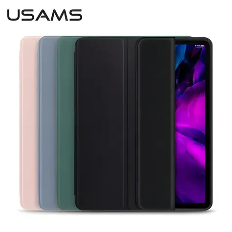USAMS US-BH654 Winto fialová / Pouzdro / Apple iPad Air 10,9