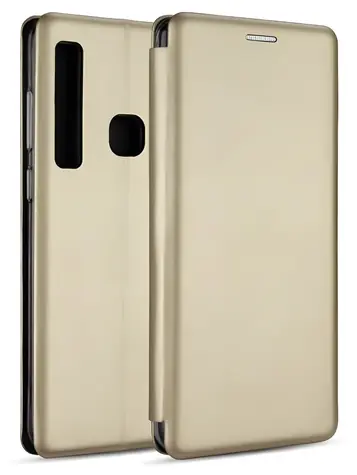 Beline Book Magnetic zlatá / Pouzdro typu kniha pro Apple iPhone X / Magnetické zapínání