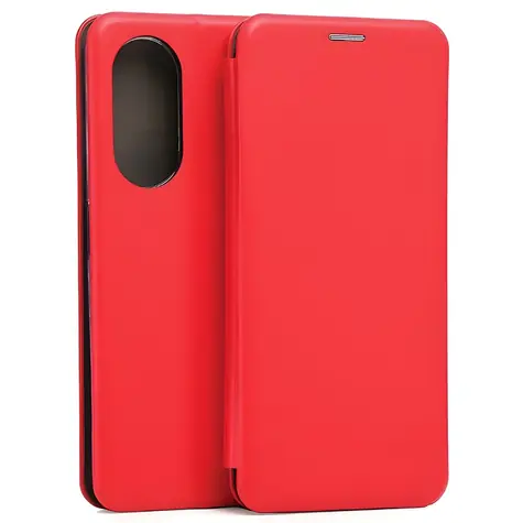 Beline Flipové magnetické pouzdro Oppo A98 červená / Pouzdro / Peněženka / TPU, syntetická kůže