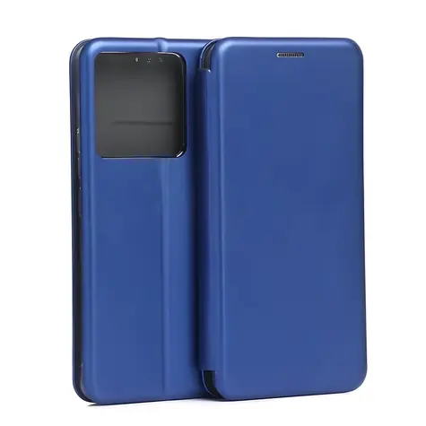 Beline Book Magnetic pro POCO X6 modrá / Pouzdro typu kniha / Magnetické zapínání / Umělá kůže