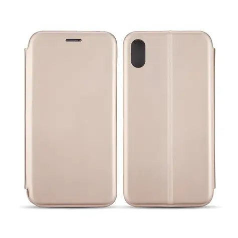 Beline Book Magnetic pro Apple iPhone Xs Max růžovo-zlatá / Pouzdro typu kniha / Magnetické zapínání