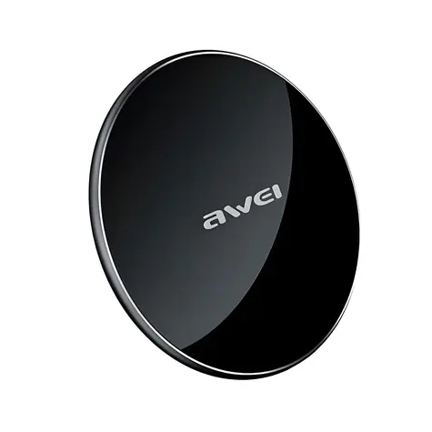 AWEI W810W černá / Bezdrátová nabíječka / Qi / 10W / 5V/2A, 9V/2A