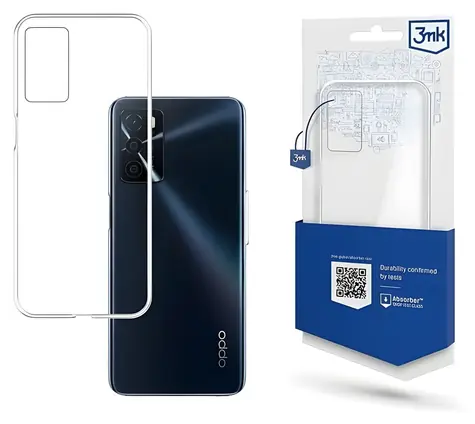 3mk Clear Case čirá / Zadní kryt / Oppo A16, A16s / TPU / 1,2 mm