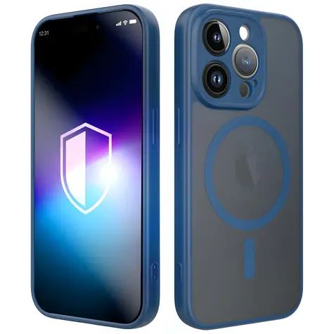 3mk Misty MagCase modrá / Zadní kryt / Apple iPhone 15 Pro / MagSafe