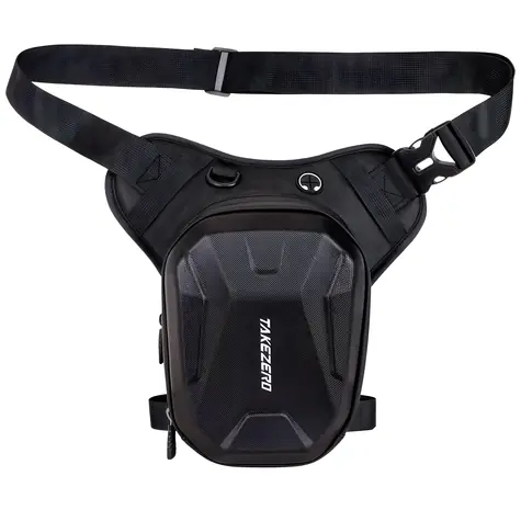 WildMan TAKEZERO MTX2 černá / Taška na stehno / 2,5 l / PU materiál / Voděodolná
