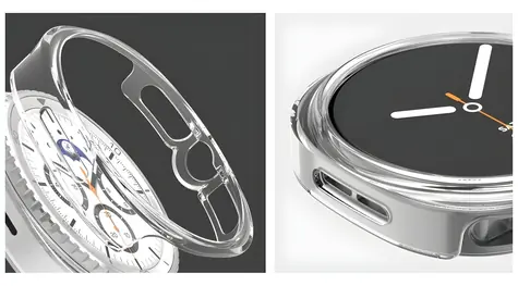 Araree Nukin Case Galaxy Watch8 44mm transparentní / Kryt / polykarbonát / TPU