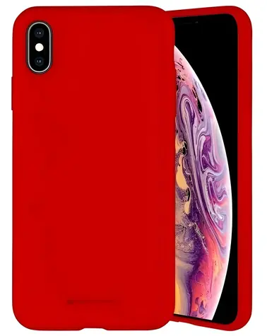 Mercury Silicone pouzdro pro Samsung Galaxy S23+ červená / Pouzdro / Silikonové / Bezdrátové nabíjení