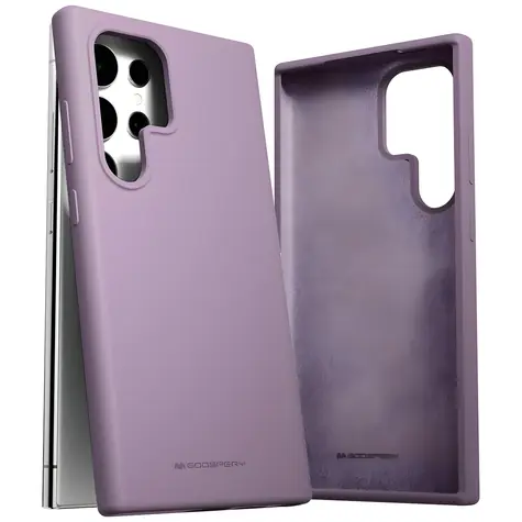 Mercury Silicone pouzdro pro Samsung Galaxy S24 Ultra (S928) fialová / Pouzdro na mobil / Silikonové