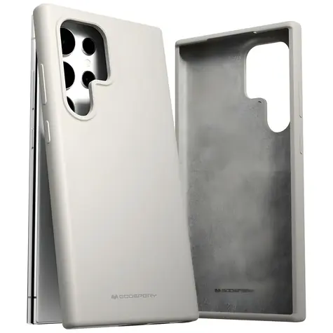 Mercury Silicone pouzdro pro Samsung Galaxy S24 Ultra (S928) šedá / Pouzdro na mobil / Silikonové