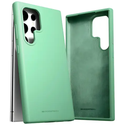 Mercury Silicone pouzdro pro Samsung Galaxy S24 Ultra (S928) zelená / Pouzdro na mobil / Silikonové