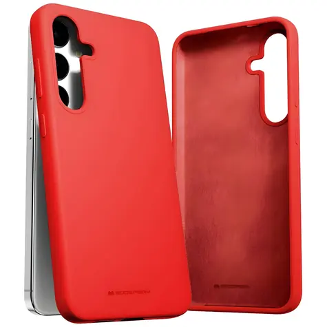 Mercury Silicone pouzdro pro Samsung Galaxy S24+ (S926) červená / Pouzdro na mobil / Silikonové