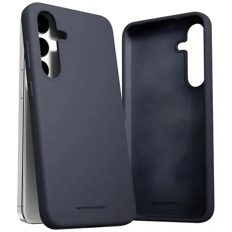 Mercury Silicone pro Samsung Galaxy S24+ (S926) tmavě modrá / Pouzdro / Silikon / Bezdrátové nabíjení