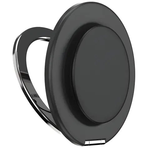 PopSockets Kick-Out Grip černá / Držák a stojánek na telefon / MagSafe / bezdrátové nabíjení
