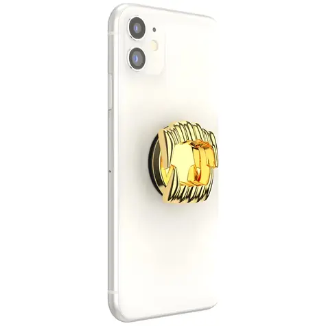 PopSockets Say Cheese zlatá / Držák na telefon / MagSafe / samolepicí