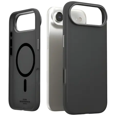 Araree Typo Skin M černá / Ochranný kryt / Apple iPhone Air / MagSafe / Silikon