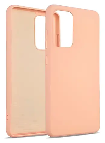 Beline Silicone pouzdro pro Samsung Galaxy A13 4G růžovo-zlatá / Pouzdro / Silikonové