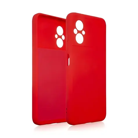 Beline Silikonové pouzdro pro Xiaomi Poco M5 červená / Pouzdro / Silikon