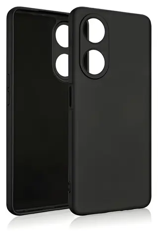 Beline Silicone Case černá / Silikonový kryt / Oppo A98