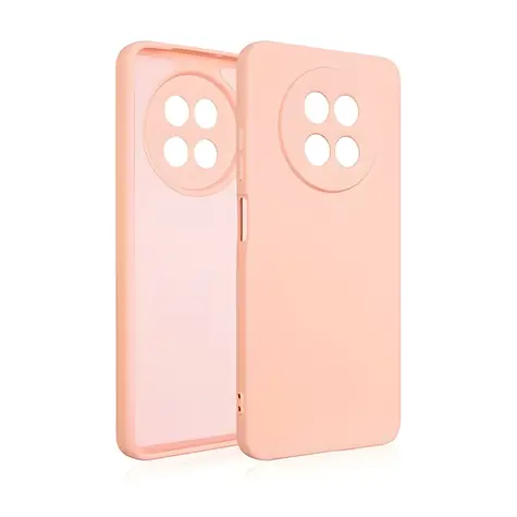 Beline Silicone Case Rose Gold / Ochranný kryt / Realme 12 5G / Silikon s textilní podšívkou