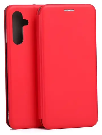 Beline Book Magnetic Samsung A15 červená / Flipové pouzdro / umělá kůže / přihrádka na kartu