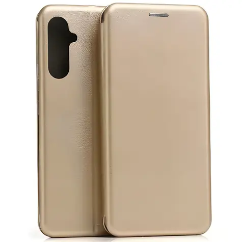 Beline Book Magnetic pouzdro Samsung Galaxy A54 5G A546 zlatá / Pouzdro / Typu kniha / Magnetické zavírání