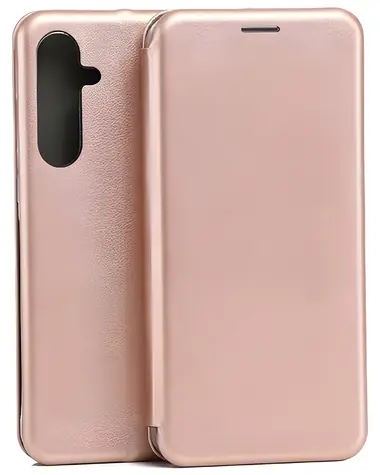 Beline Book Magnetic Samsung Galaxy A55 růžovo-zlatá / Pouzdro typu kniha / Magnetické zapínání