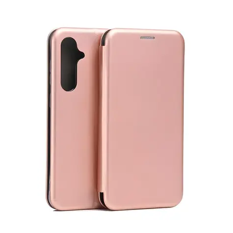 Beline Case Book Magnetic Samsung Galaxy S23 FE růžovozlatá / Pouzdro / Flipové / Peněženka / Magnetické zavírání
