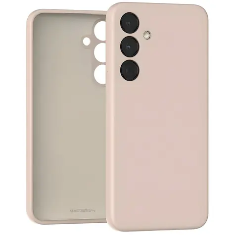 Mercury Silicone pískově růžová / Pouzdro / Samsung Galaxy A05s (A057) / silikon / bezdrátové nabíjení