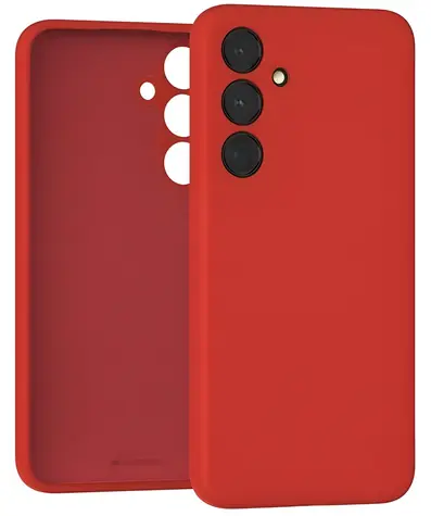 Mercury Silicone pouzdro pro Samsung Galaxy A15 4G/5G (A156) červená / Pouzdro / Silikonové